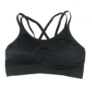 2 Pack Ryka Black and Blue Modern Sports Bra with Criss-Cross Straps